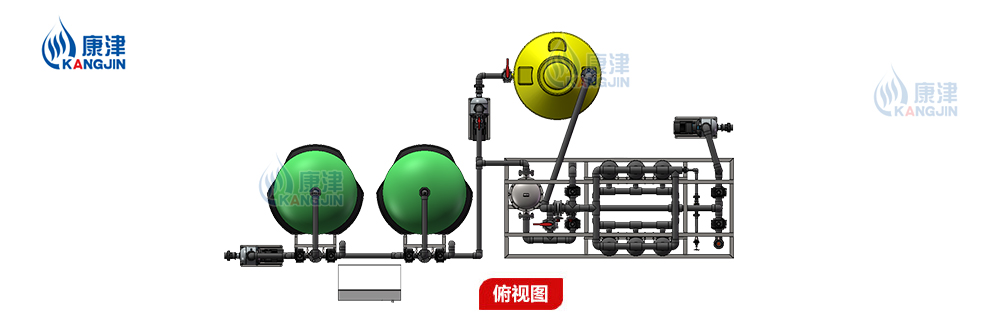 8~10T/H(每小時出水8~10噸)超濾凈水設(shè)備